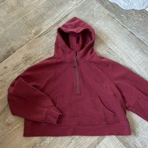 lululemon athletica Burgundy Hoodie